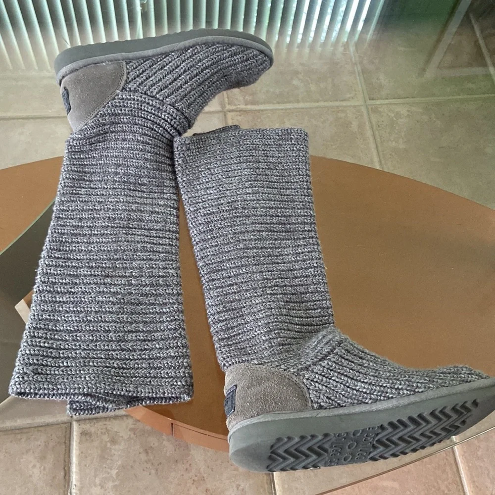 UGG tall knit boots